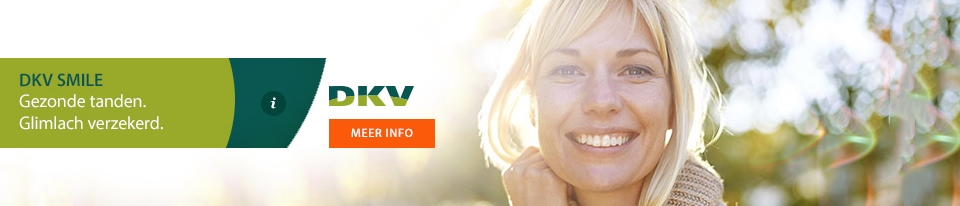 Banner tandverzekering DKV